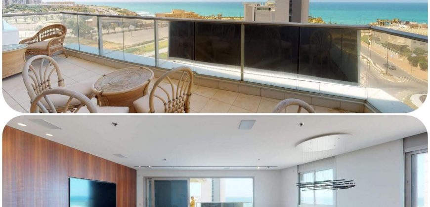 Appartement 150 m2 dans le luxueux Lagoon, Netanya